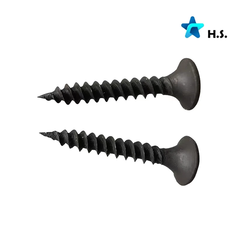 Factory Supply Bugle Head Black Phophating Quality Drywall Screw