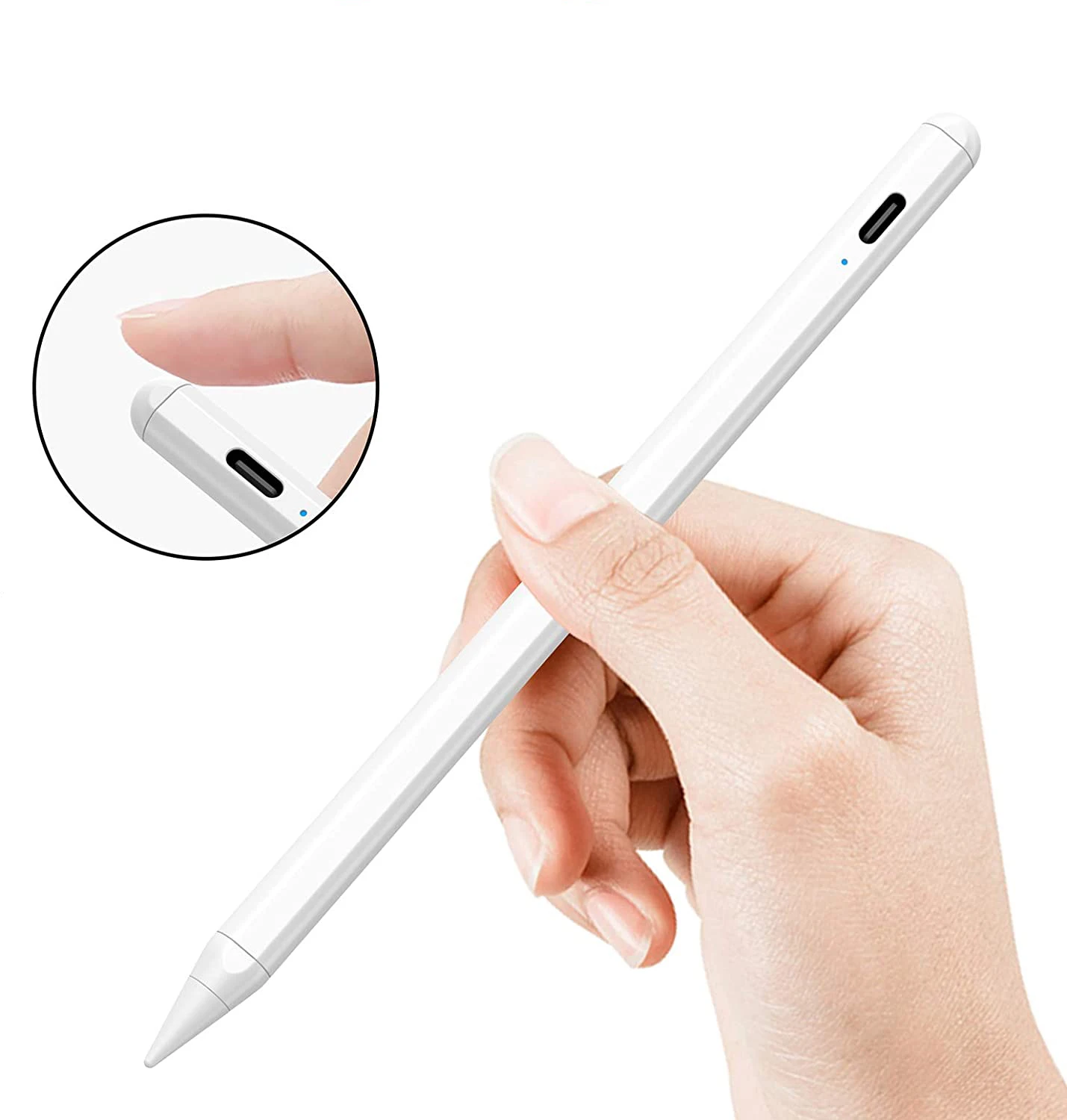 Universal Active Touch Smart Pencil With Type c Palm Rejection for Apple ipad