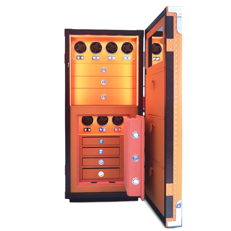 Rfy Safe Custom Smart Fingerprint Anti-Theft Safe Jewelry Storage Watch Collection Safe Production Factory