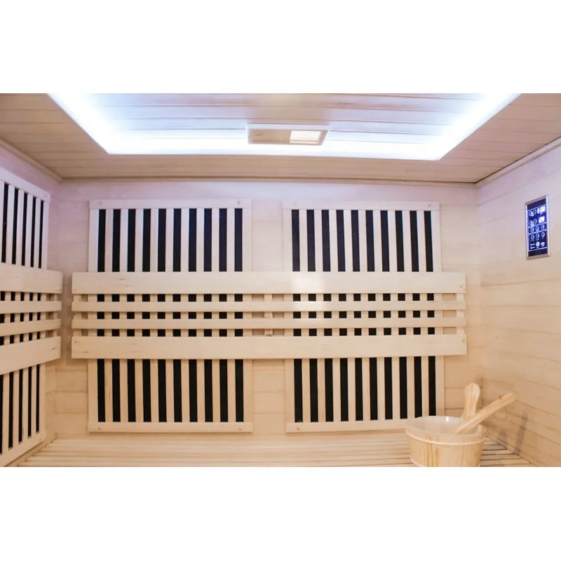 Luxury Steam Sauna Combination Bio Wooden Home Sauna for sale