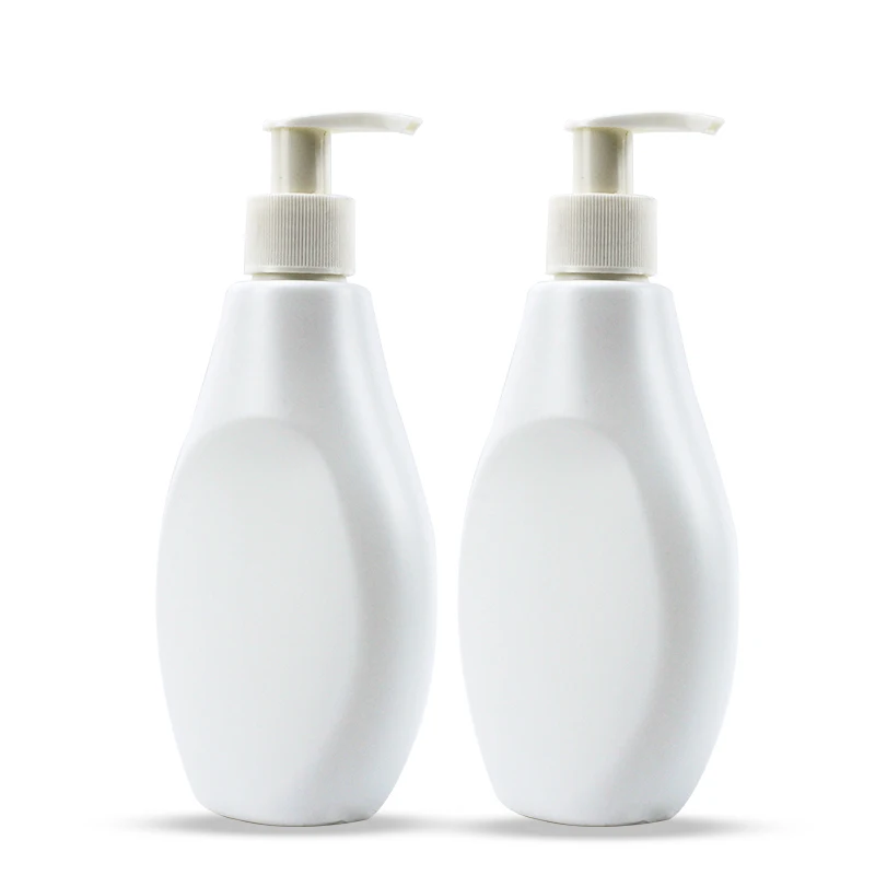 250Ml Empty Plastic Cosmetic Body Lotion Bottles Luxury Shampoo Shower Gel Packaging Bottles