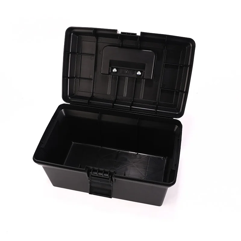 Storage Toolbox With Removable Tray,Hardware Tool Box Plastic Tool Box