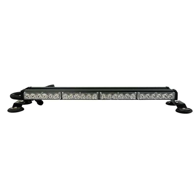 Led Light Bar Red & Blue 90CM Light Bar With Car Charger Magnetic Flashing Bar Amber Leds Single Sided Or Double Sided
