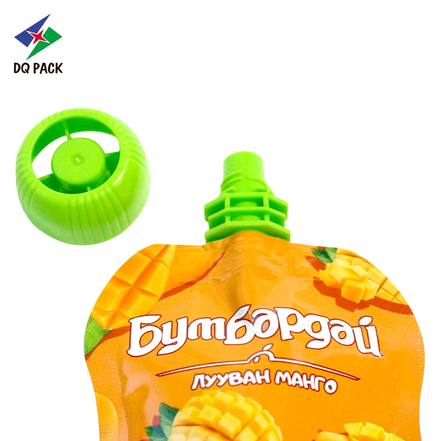 DQ PACK custom  high temperature 121 food grade juicy baby food packaging retort spout pouch stand up pouch