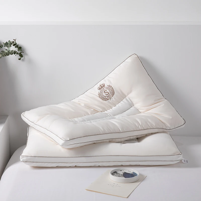 Gifts 100% Cotton Fabric Cassia seed Soy Protein Filling Health Care Home Pillow