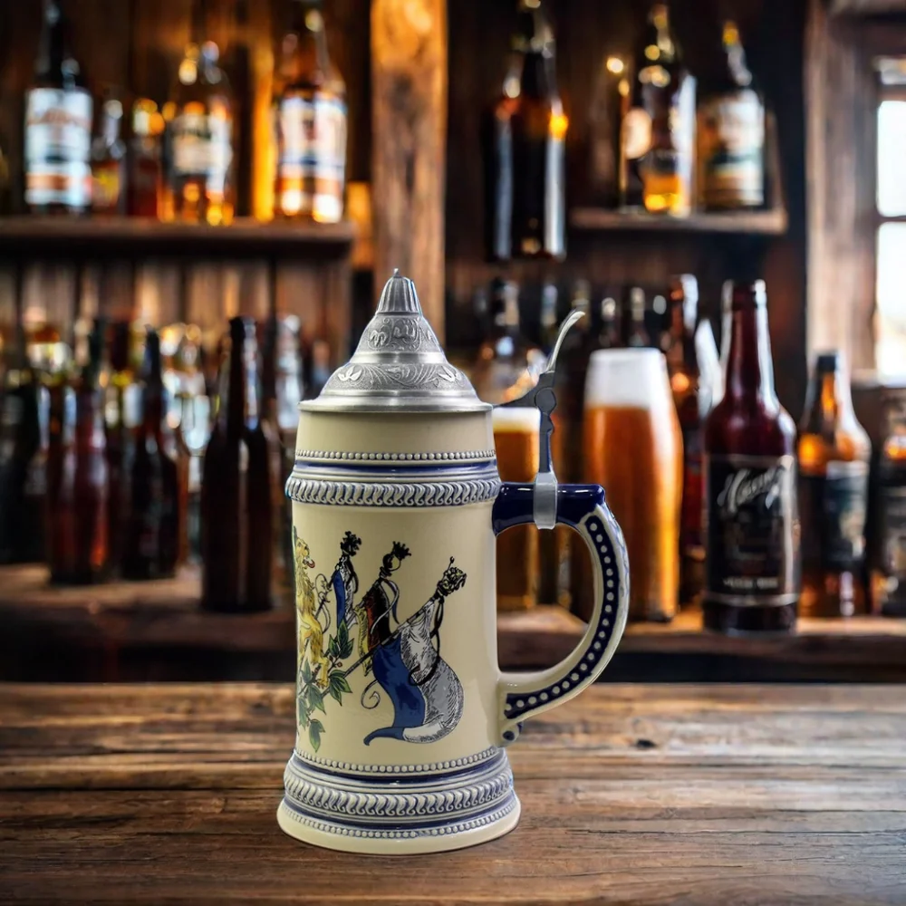 Ceramic Beer Glasses Novelty Beer Mug