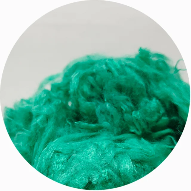 1.4D 38 мм натуральное бамбуковое волокно для прядения шерсти