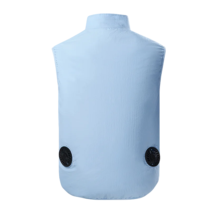 
Cooling Vest with Fan / Air Conditioned Clothes Summer Air Conditioner Vest 5V 3 Gear Wind Unique Amarotherapy Brushless Fan 