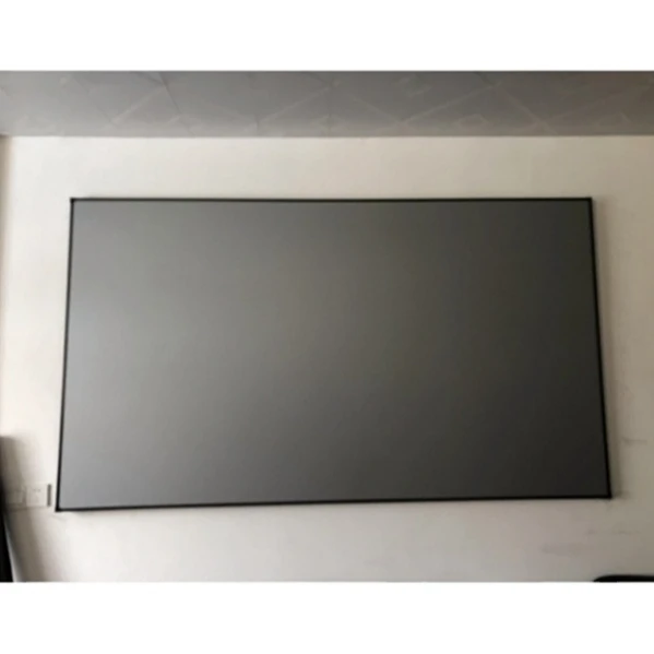 92 Inch Dark Grey Pvc Ambient Light Rejecting Hd Alr Motorized Projector Screen