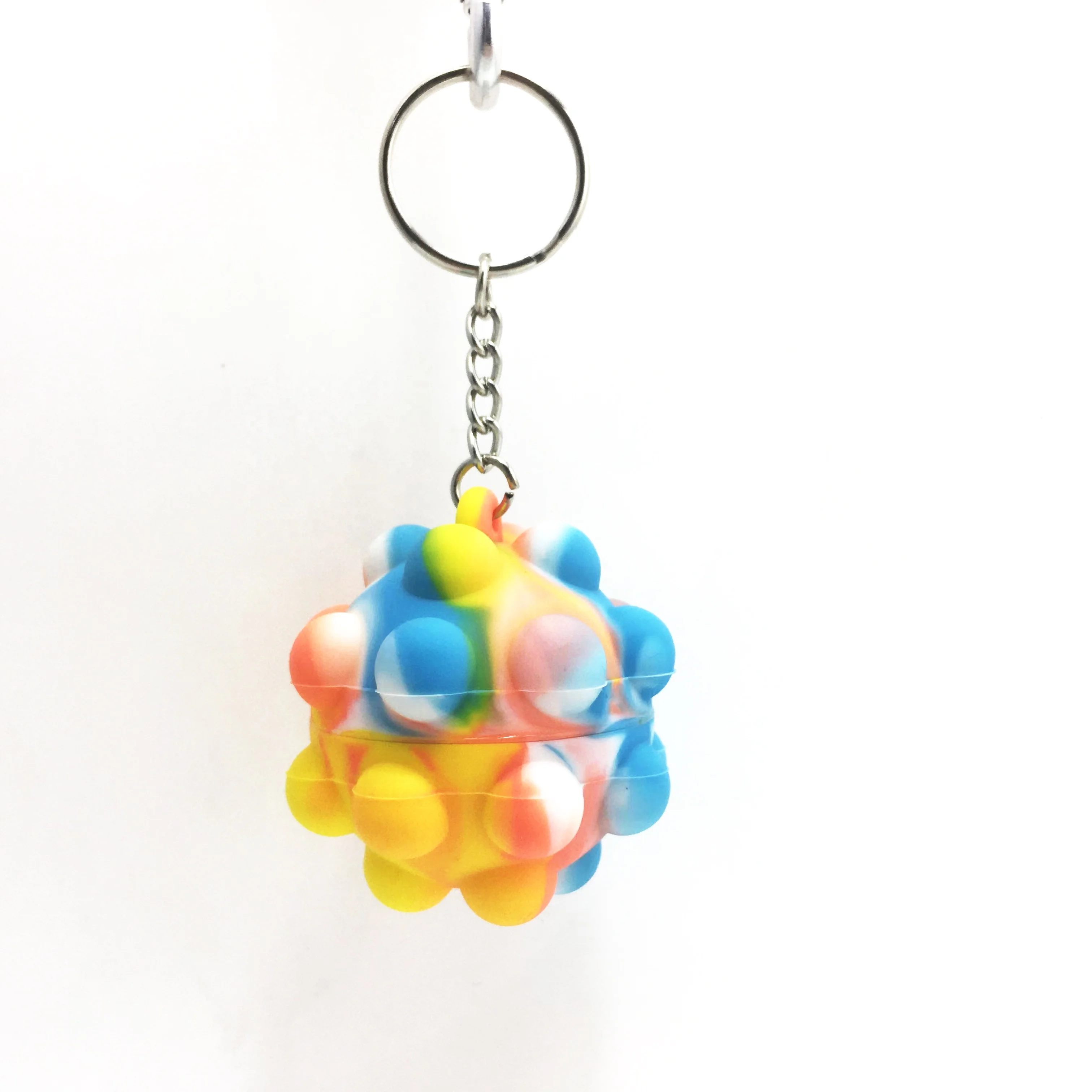 Educational Autism Relief Anxiety Stress Toys Silicone Decompression Squeeze Pops Fidget Toy Balls