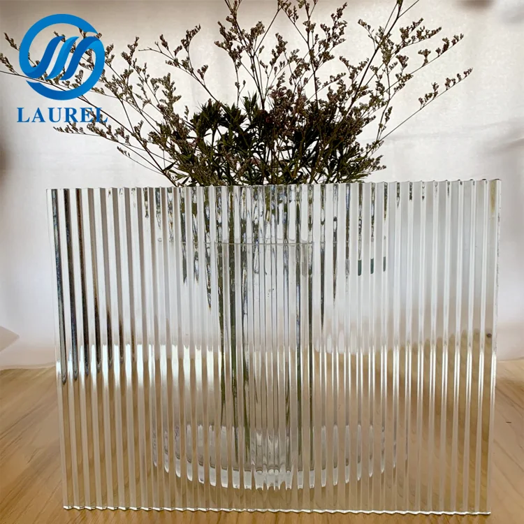 Customized pattern flat stained glass for window and door decoration