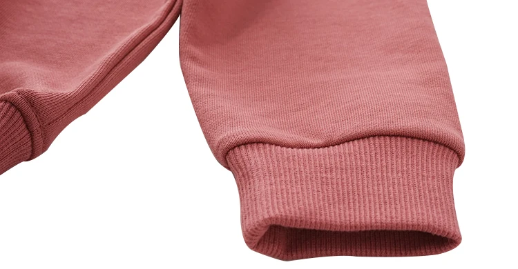 New arrive boutique kids clothing  color stitching children tracksuits sweat suits unisex