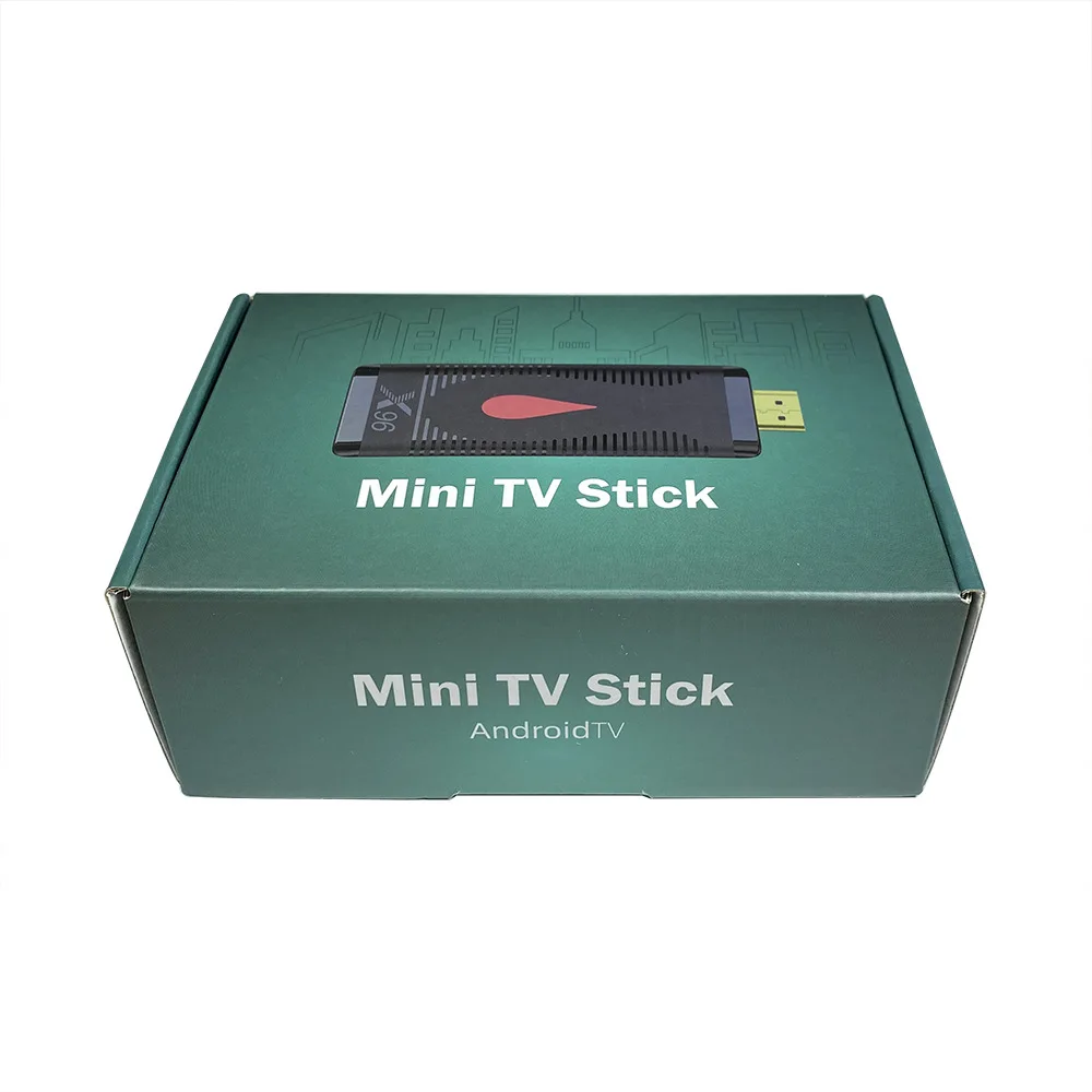 Лидер продаж Amazon ТВ-приставка на Android 10 0 X96 S400 2 ГБ/16 ГБ 4 дюйма Wi-Fi миниатюрная USB Смарт-приставка потоковая флешка