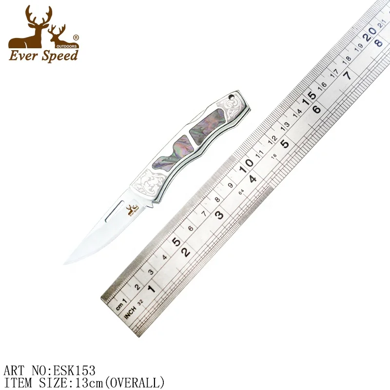 High quality camping tool sharp blade pocket folding tactical knife survival