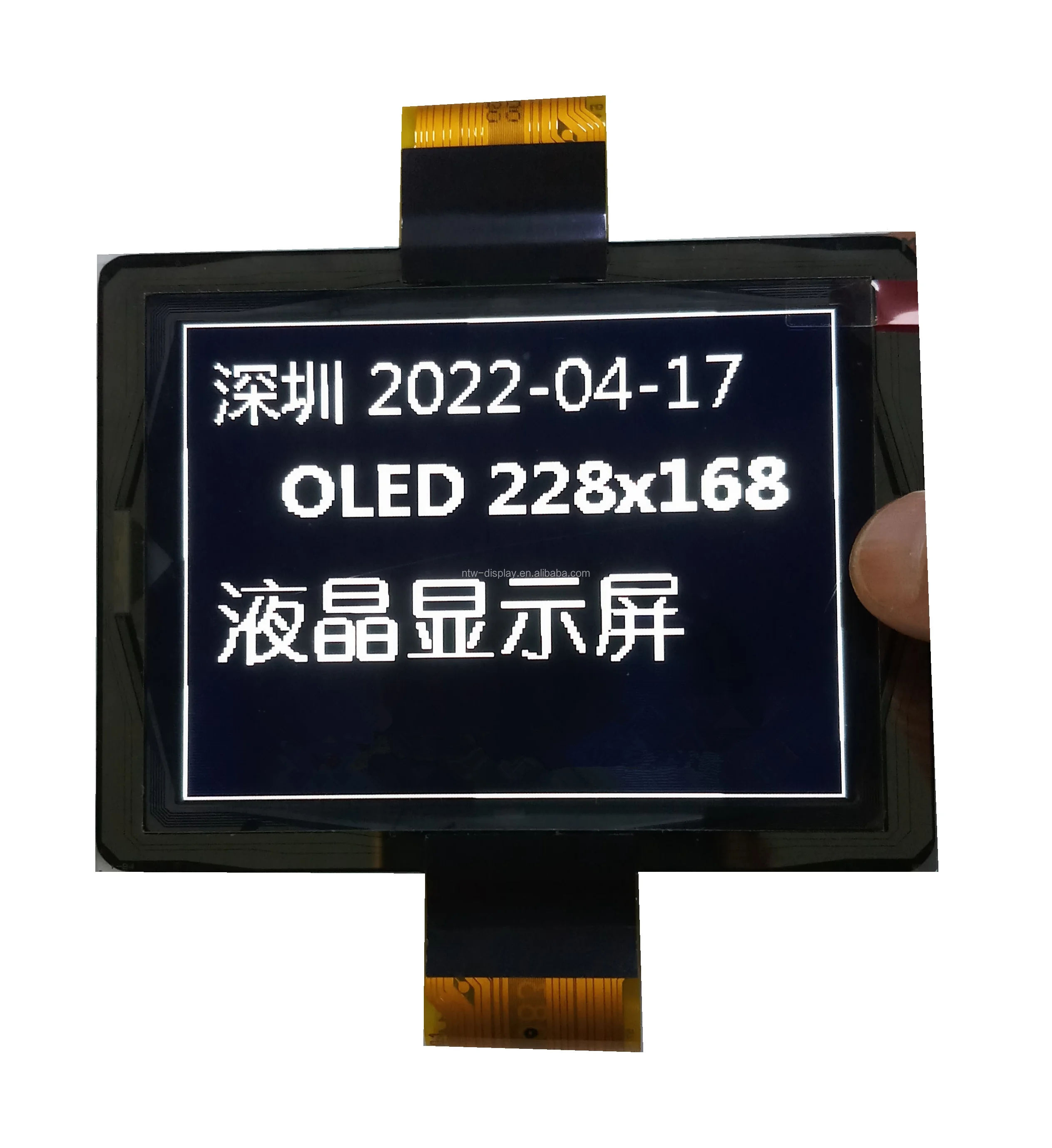 3.5inch 228x168 oled display with White color for scooter Futaba ELW3501AA