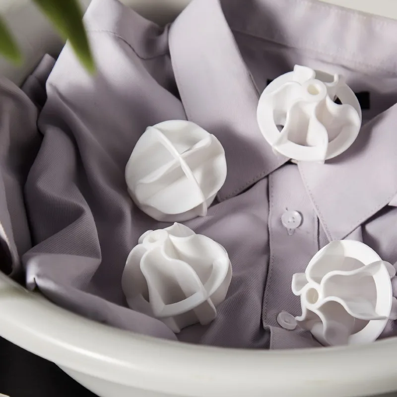 Japanese magic laundry ball anti-entanglement does not hurt clothes cleaning ball curved hollow decontamination clean
