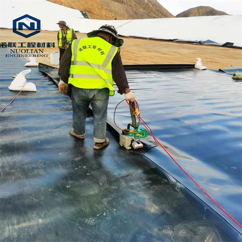 0.5mm0.75mm1mm High Quality Waterproof Plastic Fish Ponds Hdpe Geomembrane Liner with CE certificate