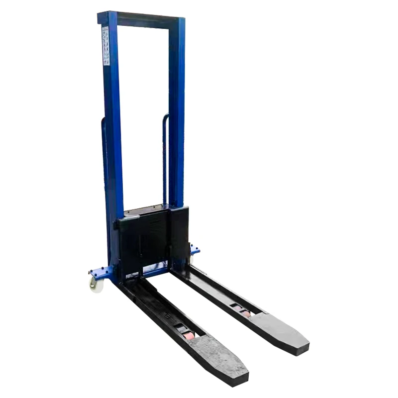 electric Self Lifting Stacker On-board forklift semi electric pallet stacker 500kg