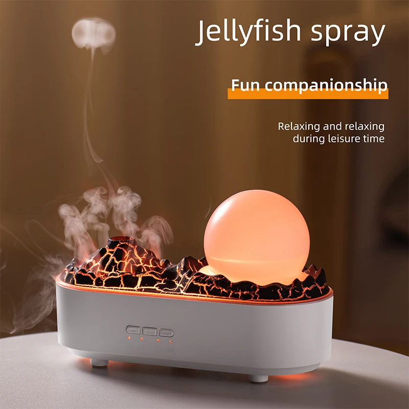 New Arrival Water Drop Cloud Humidifier Adjustable Cool Mist Rain Cloud Aroma Diffuser Portable Essential Oil Diffuser
