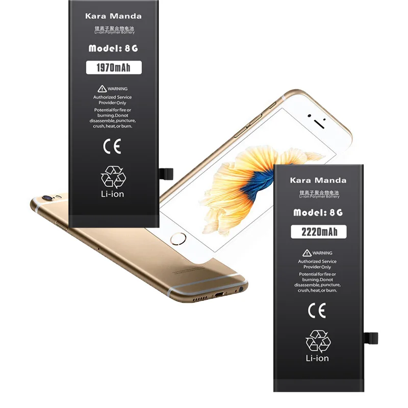 Smartphone Mobile Cellphone Lithium ion Batteries Battery for iphone8 8 8pplus X XR XS Battery Original Real Capacity