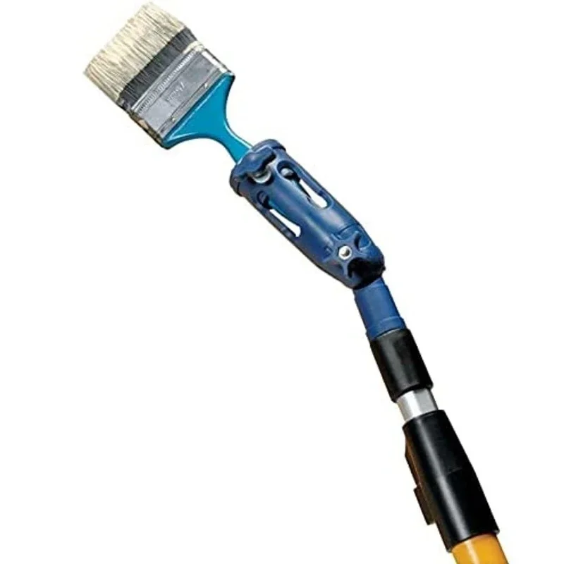 Paint Brush Extender Roller Extension Pole Telescopic Rod Clamping Tool for Ceiling Painting