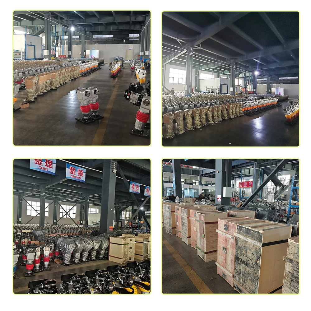 Factory Sale China Gasoline 6.5hp Tamping Rammer RM80 with Honda Gx160