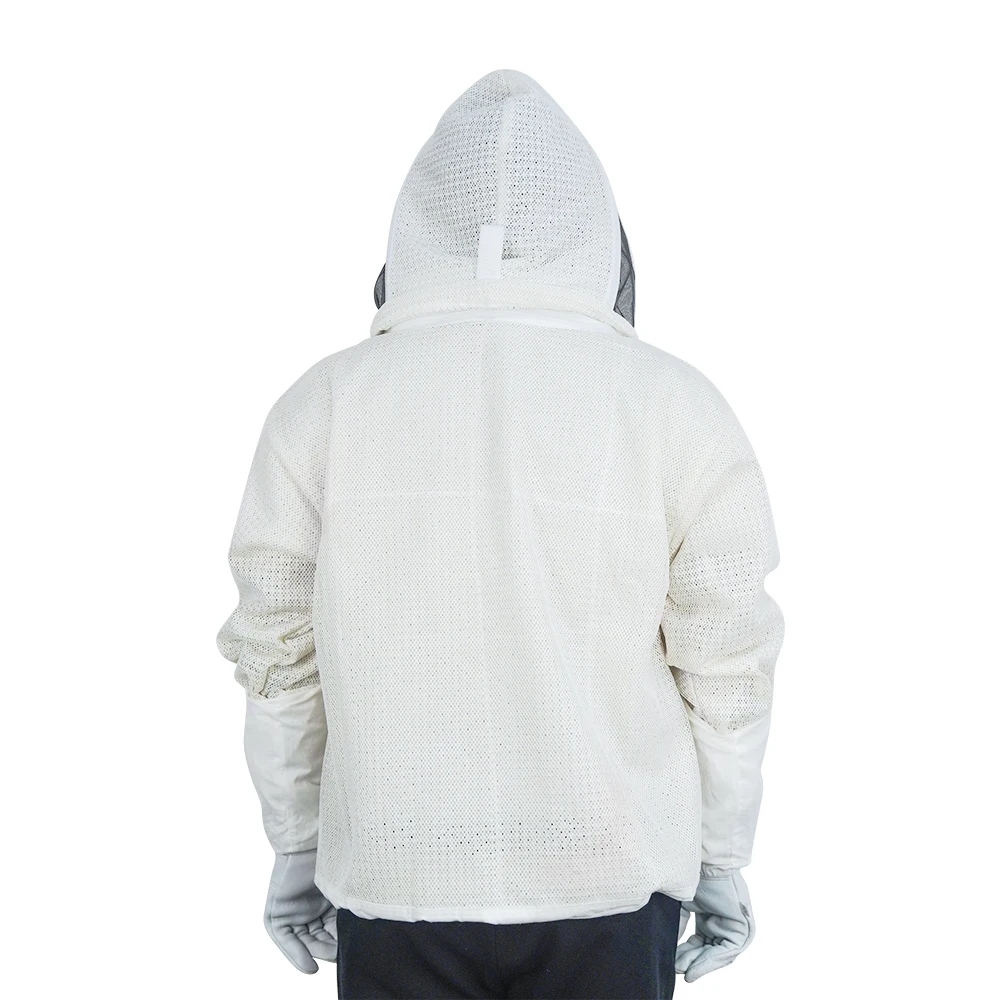 Highly Ventilated 3 Layer Premium Beekeeping Jacket Fully Protection Apiarist Jacket Bee Jacket for Beekeepers
