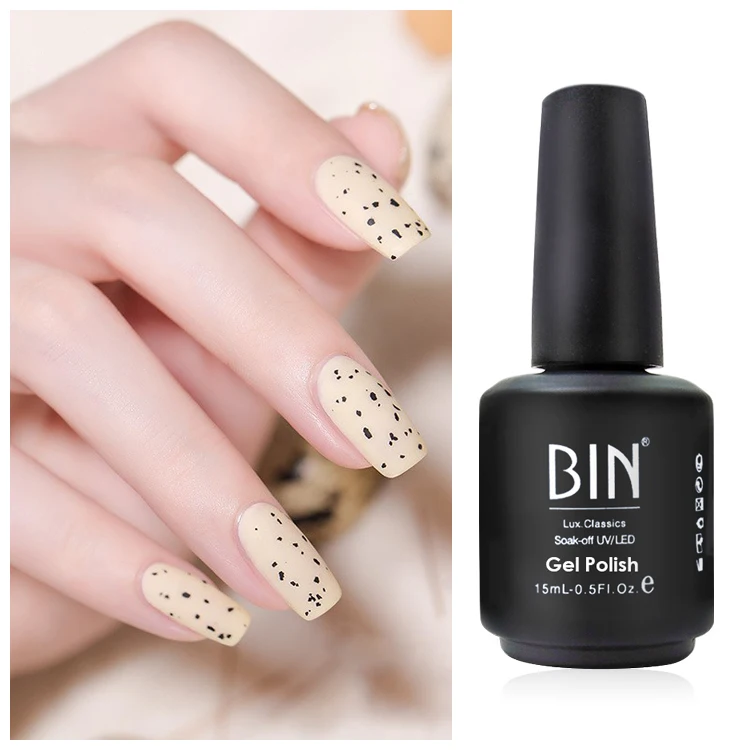 BIN hot selling uv gel polishes 15ml Quail egg shell glue