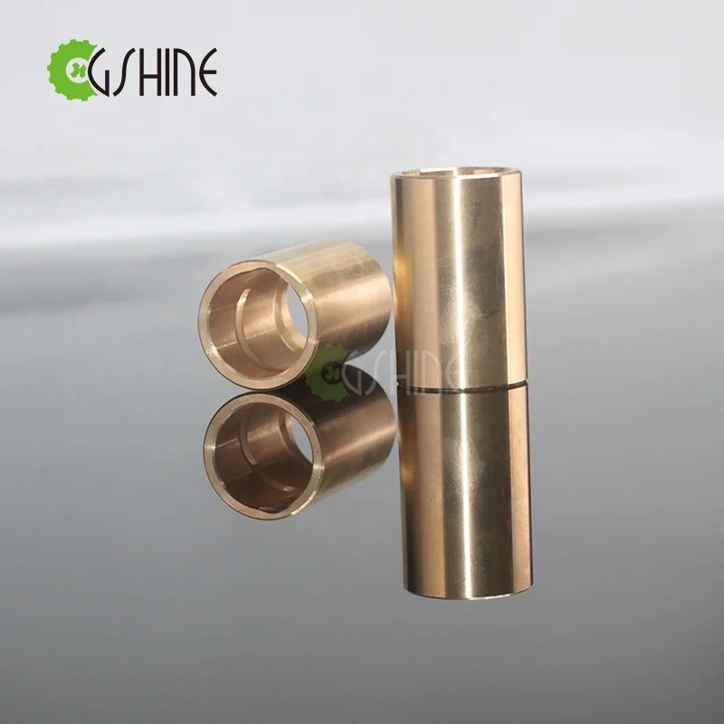 Factory hot sale copper alloy cast mantle eccentric bushing custom design electric motor copper bushing
