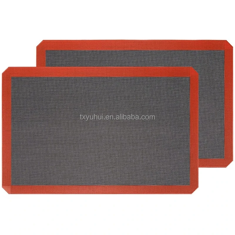 Wholesale Steamer Mat Non-stick Silicone Mesh Baking Mat Oven Liner Perforated Steaming Mesh Pad Perforated Baking Mat