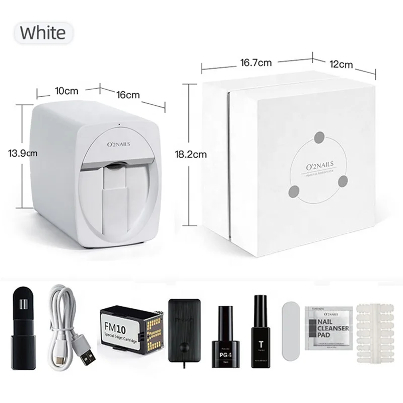 Fashion Fashion Digital Nail Printer Accessories Electric Portable Nail Printer