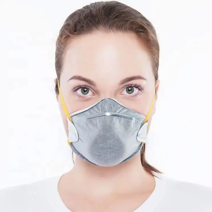 China Manufacturer Disposable Nonwoven Carbon Filter Respirator Dust Mask