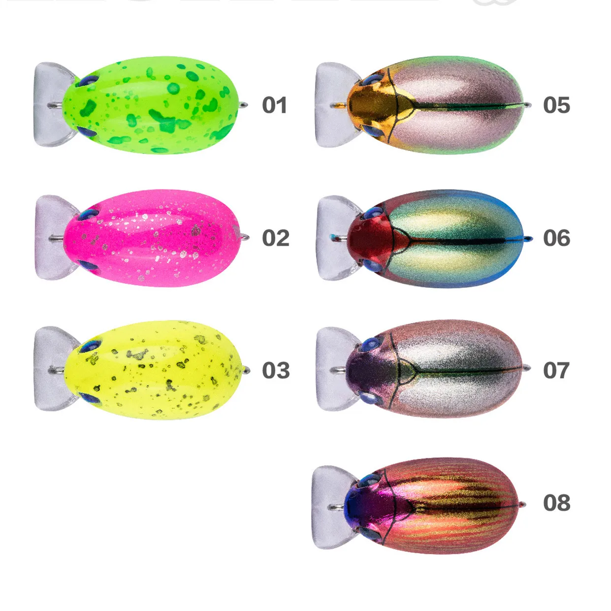 Artificial Beetle JK25  JK30  Hard Baits 4.5g/7g 30mm 25mm Crank Bait Wobbler Fishing Lures Shake Sinking For Trout