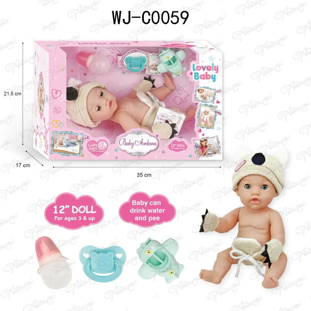 Factory cheap wholesale doll girls toys jointed doll bodies 30cm doll pee and drinking water