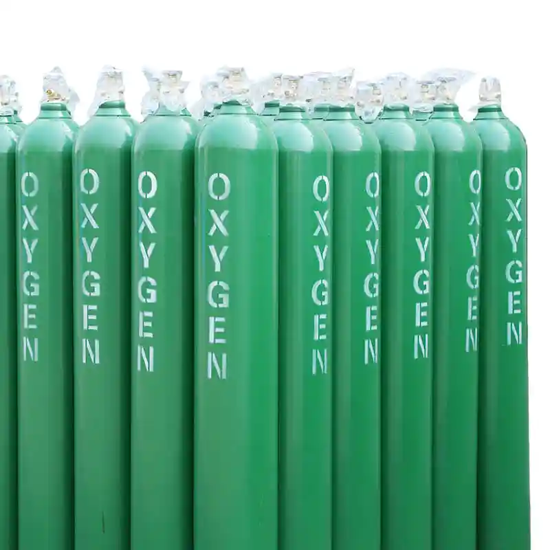 China manufacturer 1L 2L 3L 5L 10L 20L 40L Oxygen Argon gas cylinders tank Industrial gas empty bottle