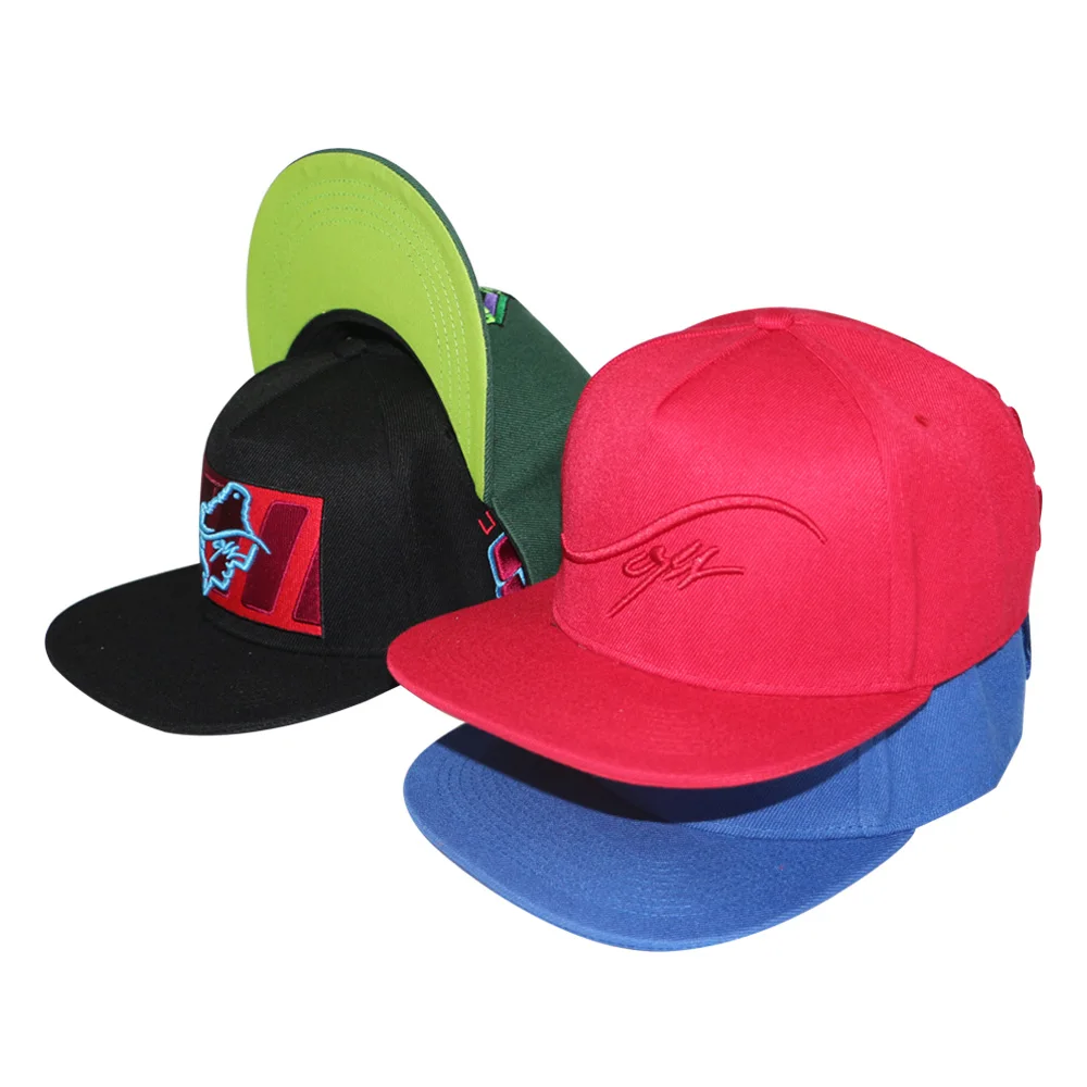 Custom best design wholesale vintage snapback hat men rubber patch cap bulk snapback hats