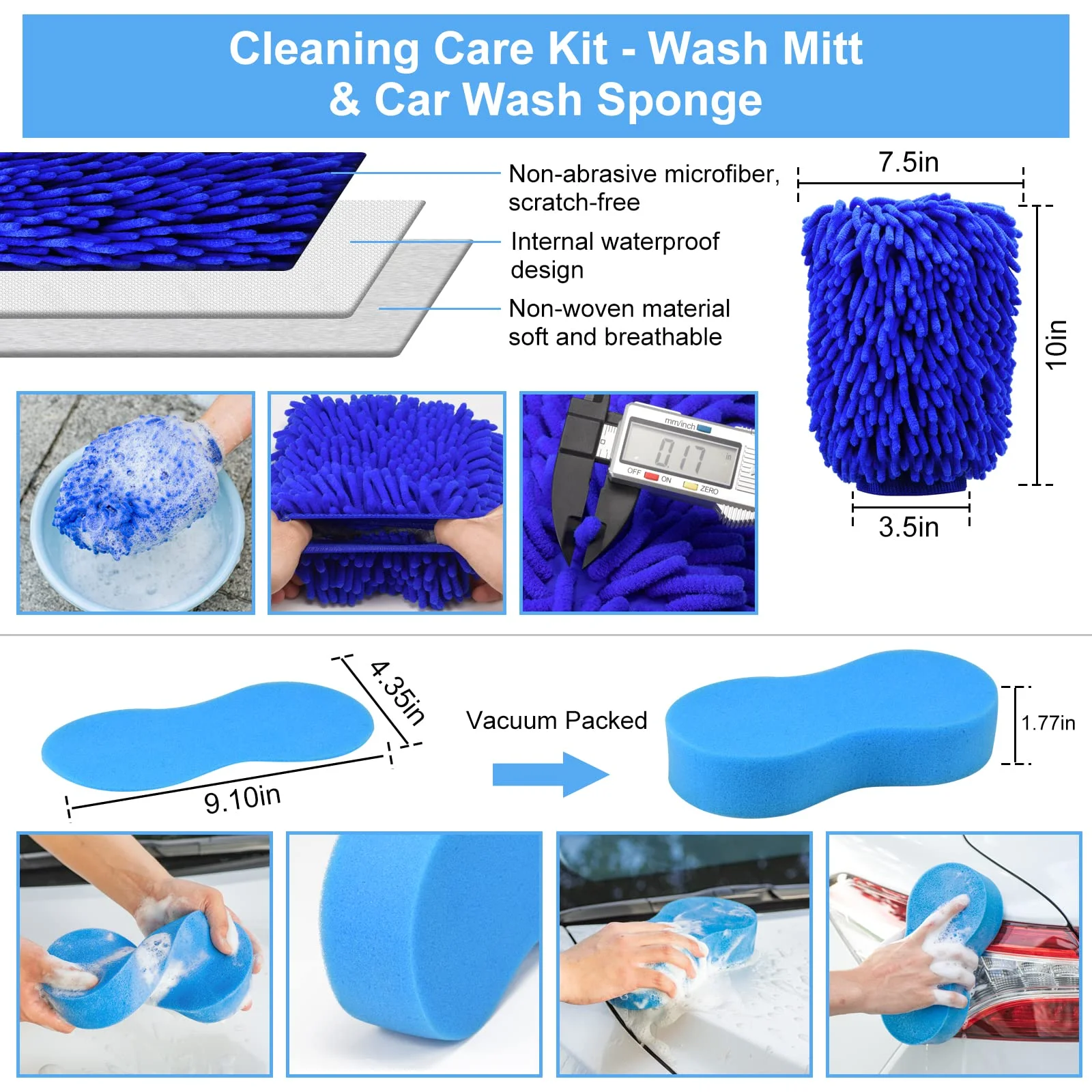 Wholesale 23 Pcs Car Cleaning Kit Car Detail Brush Attachments for  Exterior Interior Wash