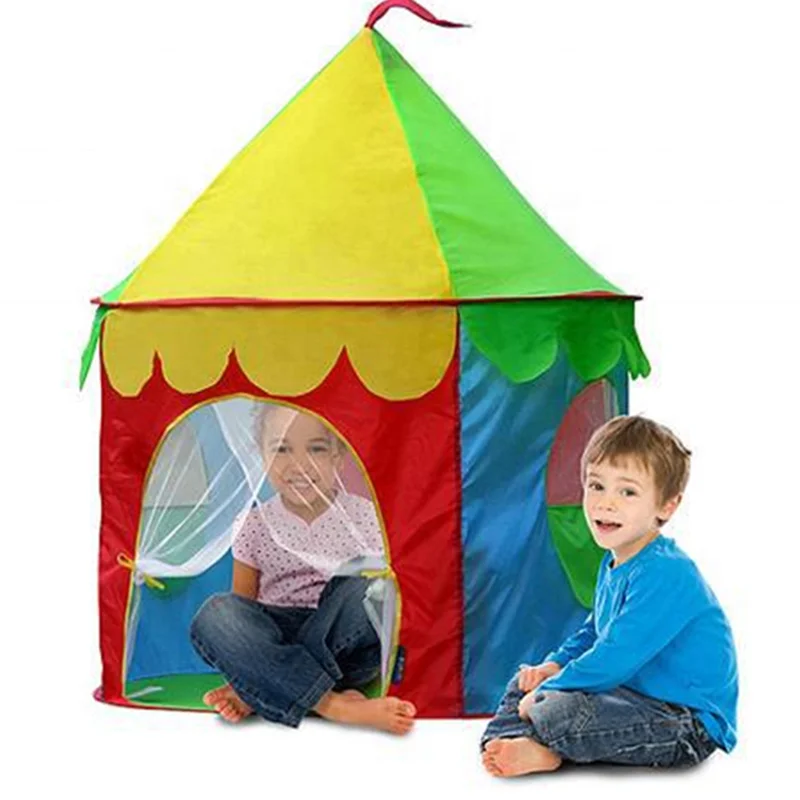 Детская палатка для детей игровой домик Замок принцессы юрта игрушечный домик большой дом