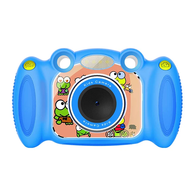 Private Design And High Appearance Front Rear Cameras 720P Hd Highlight LED Kids Video Camera Game Camera