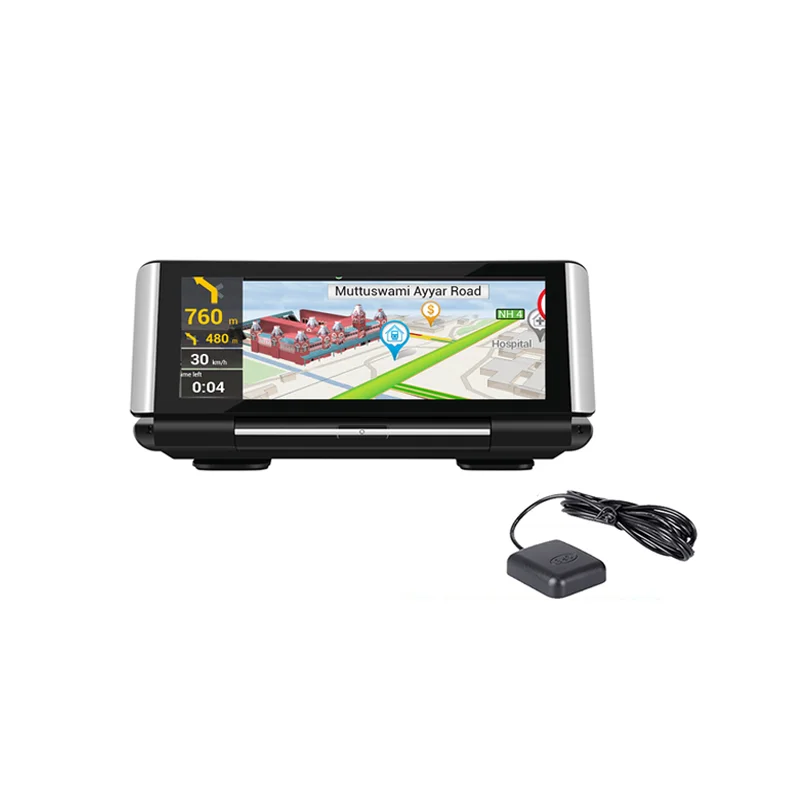 
Wifi rear view mirror hd two cameras black box gps 4g dual camera car dvr dash cam 