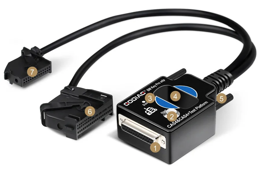 GODIAG Test Platform For CAS4 / CAS4+ Programming  for BMW Work with Xhorse VVDI2/Key Tool Plus Pad Autel IM608 CGDI BMW etc