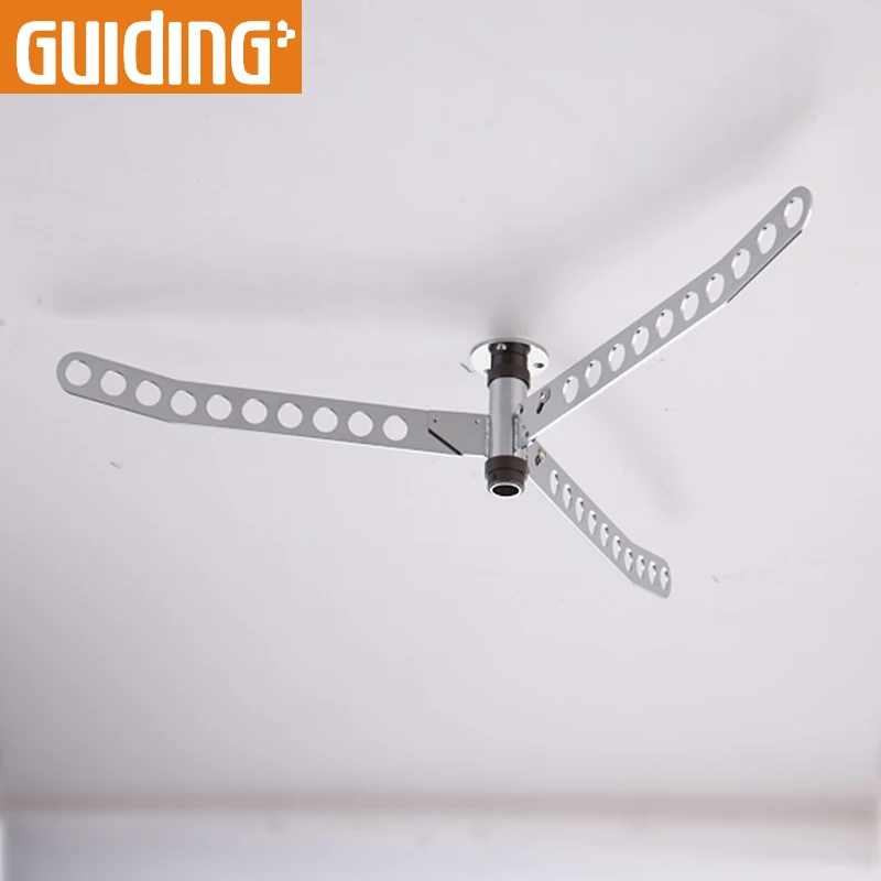 Hidden Space Saving Compact Hanging Clothes Drying Rack Sliding Slide Out Non Slip Clothes Hanger Rail