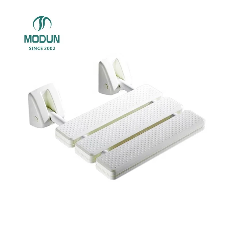 wall shoe changing stool, anti-slip fitting room bar chair, folding nylon shower seat