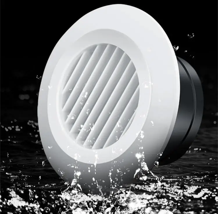 Round Exhaust Air Vent Ceiling Diffuser Wall Ventilation Outlet for Air Conditioning