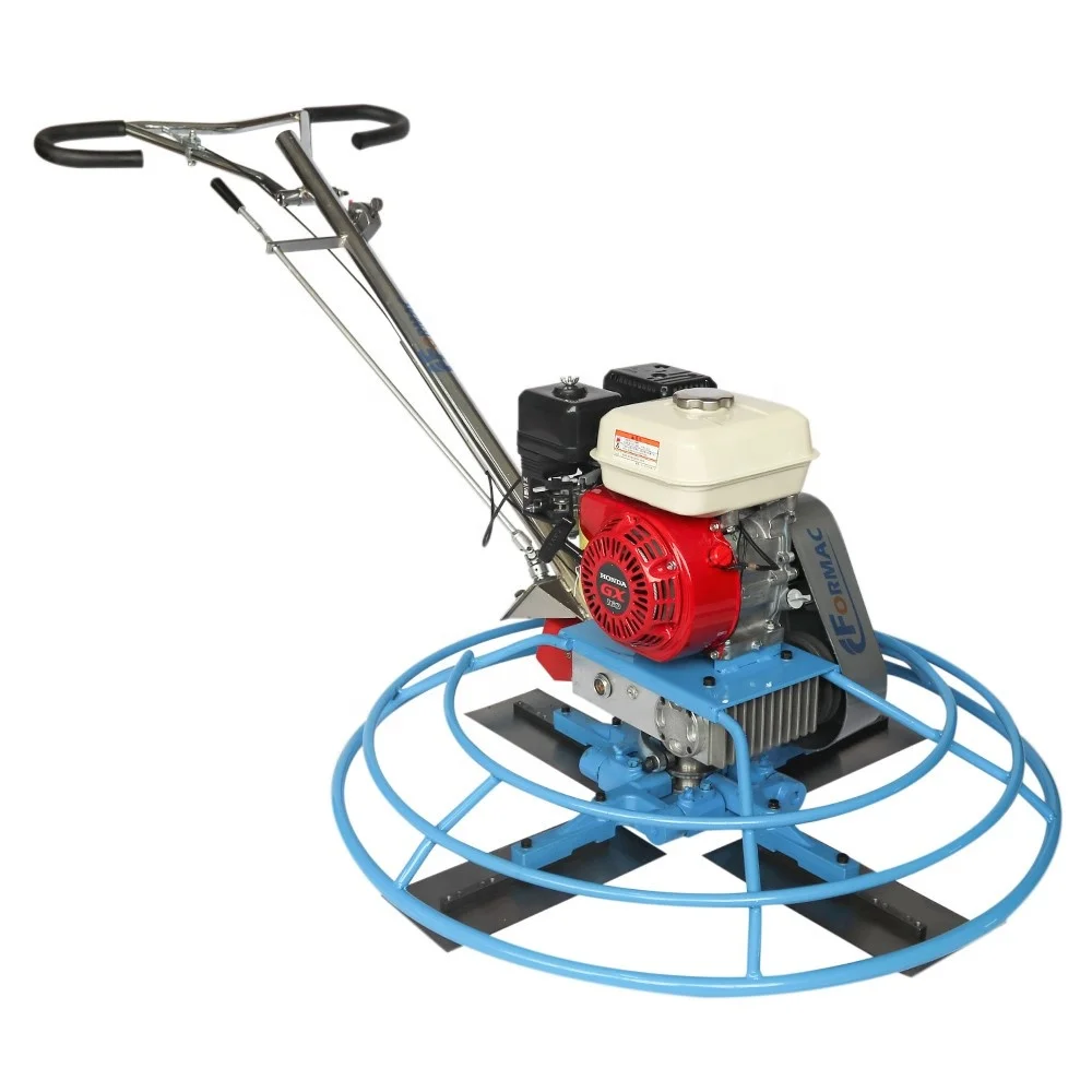 Formac Concrete Cement Gasoline Power Float Trowel Power Floater Machine Power Float Machine Concrete Trowel