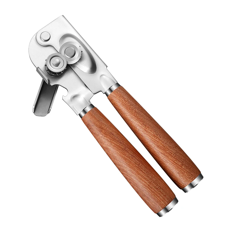 best sell multifunctional manual handheld strong can opener stainless steel jar lid bottle opener