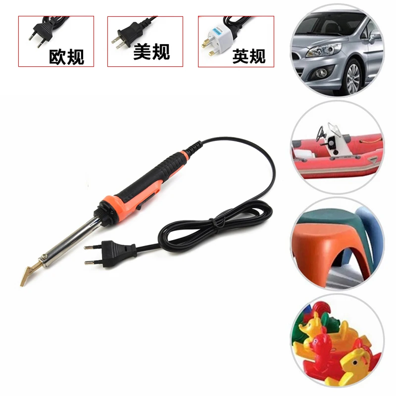 100W Plastic Welder Professional Car Bumper Repairing Garage Tools Hot Stapler PVC Soldering Iron Welding Machine