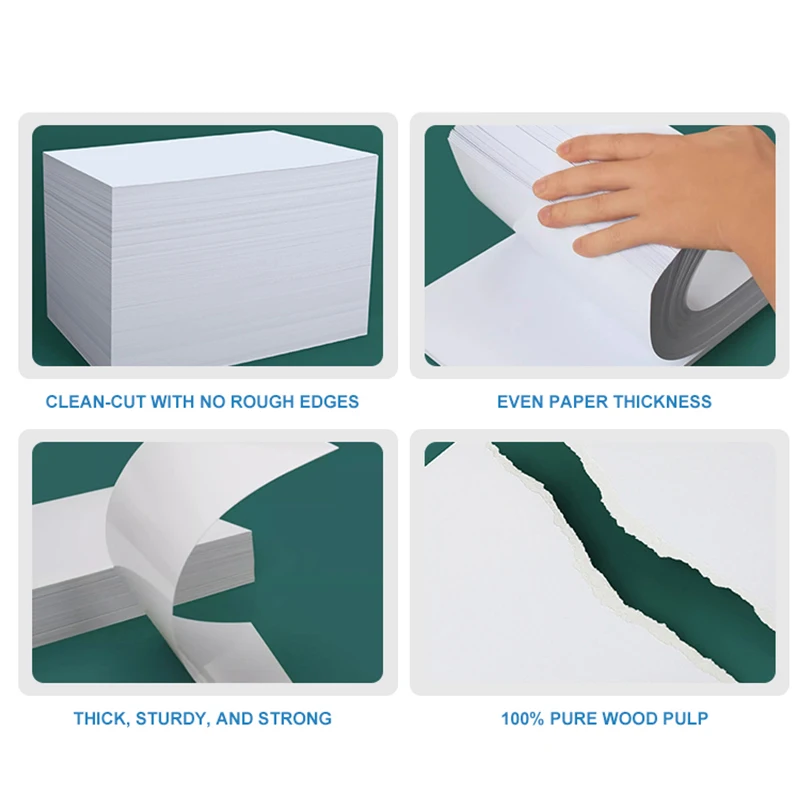 105g-300g A3 A4 Laser Printer Glossy Matte Double Sided Printing Paper For Printing Photos