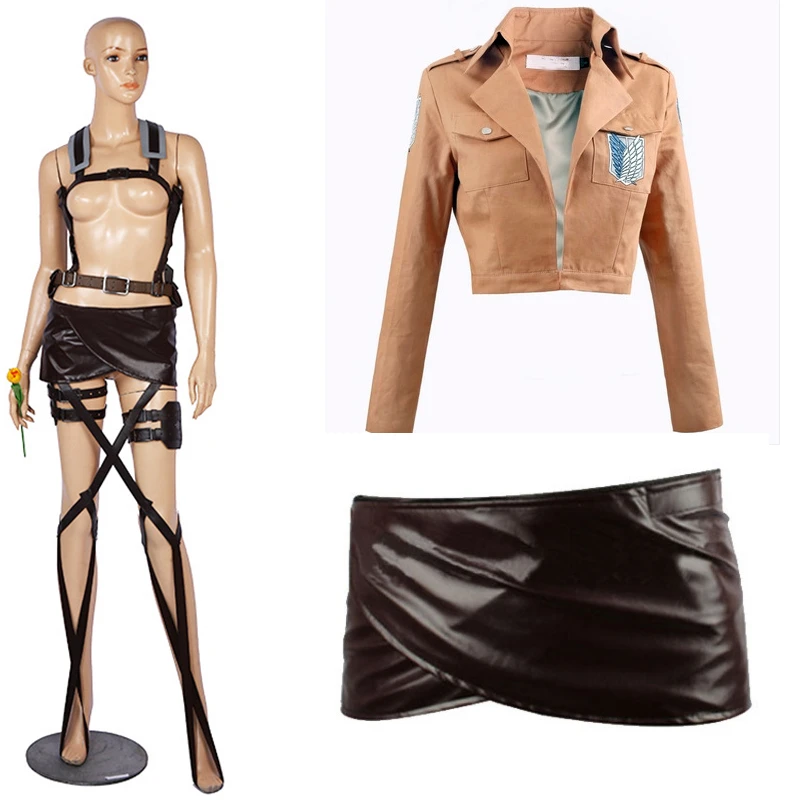 Attack on Titan Cloak Shingeki No Kyojin Scouting Legion Cosplay Costume Anime Green Cape Tv & Movie Costumes