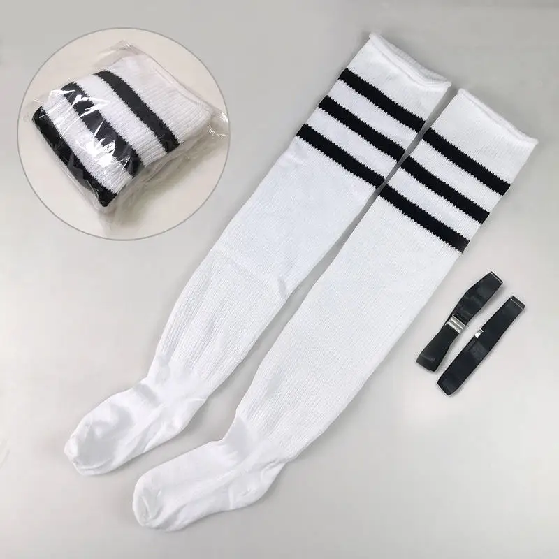 High Quality Thick Lady Woman Extra Long Real Plus Size Womens Thigh High Socks for Thick Thighs